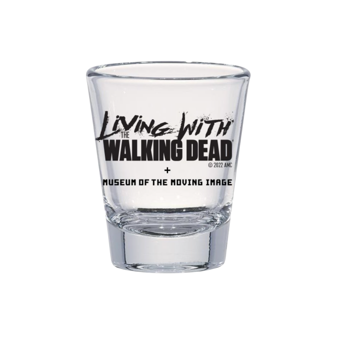 LIVING WITH THE WALKING DEAD SHOTGLASS